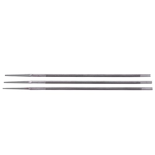 Rundkettensäge -Dateien Professioneller Stahlstahl - 3pcs/Set (4 Mm/4,8 Mm/5,5). Erreichen Sie Reibungslose und Präzise Schnitte, die für die Wartung und Reparatur von Kettensägen Geeignet Sind von RIZGHWOY