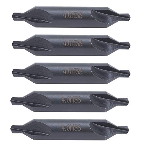 Scharfe 5pcs Center Drill Bit HSS A -Typ für Star von RIZGHWOY