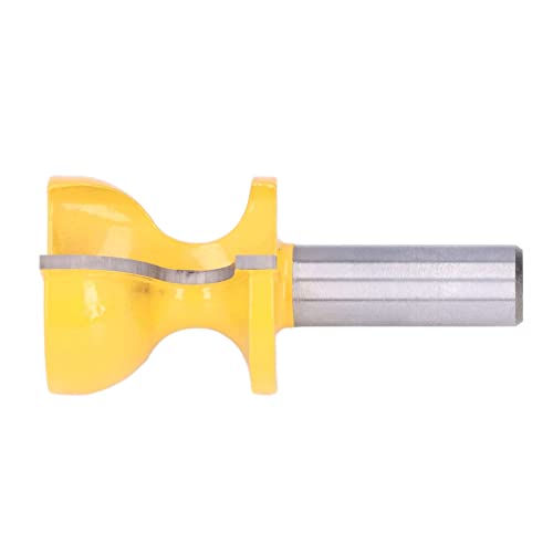 Stuhlforming Router Bit Glattes Fräsenschneider für Tischlerei Projekte Hochgeschwindigkeitstahl + Wolfram -Stahlrouter, für Festes Holz/MDF von RIZGHWOY