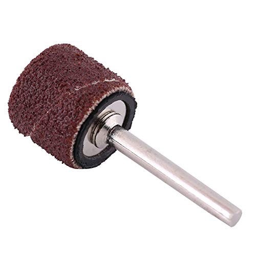 Vielseitige Drum -Schleifbänder mit Holzbearbeitungspolierkit 80/320/600GRIT (Großer Sandpapierring 80 Mesh) von RIZGHWOY