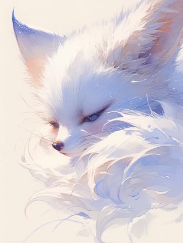 RKFLGEW 14CT Fantasie Fuchs Stickset Für Anfänger Anime Tiere Zählmuster Aus Stoff,Kreuzstich,Diy-Kunst,Handarbeiten,Sticksets Mit Scherenzubehör 80x100 cm RKFLGEW 14CT Fantasie Fuchs Stickset Für Anfänger Anime Tiere Zählmuster Aus Stoff,Kreuzstich,Diy-Kunst,Handarbeiten,Sticksets Mit Scherenzubehör 80x100 cm von RKFLGEW