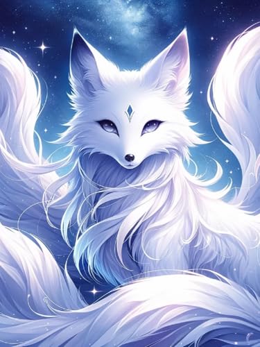 RKFLGEW 14CT Fantasie-Neunschwänziger Fuchs Stickbilder Erwachsene Anime Tiere Vorgedruckter Kreuzstich Aus Stoff,Diy-Kunst,Handarbeiten,Sticksets Für Erwachsene Und Anfänger 80x100 cm RKFLGEW 14CT Fantasie-Neunschwänziger Fuchs Stickbilder Erwachsene Anime Tiere Vorgedruckter Kreuzstich Aus Stoff,Diy-Kunst,Handarbeiten,Sticksets Für Erwachsene Und Anfänger 80x100 cm von RKFLGEW