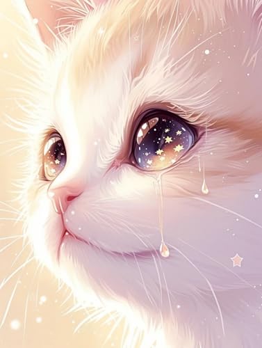 RKFLGEW DIY Perlenstickerei Kit Cartoon Tiere Perlenstickerei Kit Fantasy Katze Basteln Perlenstickerei Kit DIY Perlenarbeit Bastelset Für Anfänger 40x50cm RKFLGEW DIY Perlenstickerei Kit Cartoon Tiere Perlenstickerei Kit Fantasy Katze Basteln Perlenstickerei Kit DIY Perlenarbeit Bastelset Für Anfänger 40x50cm von RKFLGEW