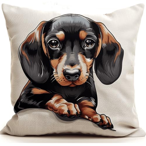 RKFLGEW DIY knüpfen set erwachsene Dackel Tier knüpfkissen Süßer Hund DIY-Kreuzstich-Sofakissenbezug mit Knüpfwerkzeug,passend für Jugendliche und Erwachsene. Knüpfhaken-Kissenbezug-Set 43x43cm RKFLGEW DIY knüpfen set erwachsene Dackel Tier knüpfkissen Süßer Hund DIY-Kreuzstich-Sofakissenbezug mit Knüpfwerkzeug,passend für Jugendliche und Erwachsene. Knüpfhaken-Kissenbezug-Set 43x43cm von RKFLGEW