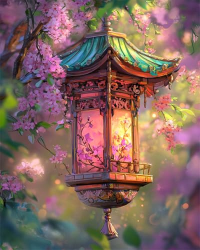 RKFLGEW Diy Perlen Zum Sticken Anime Blumenlaterne Perlenstickerei-Set,Einfaches Kreuzstich-Sets Für Erwachsene Und Anfänger Für Handarbeiten 40x50cm RKFLGEW Diy Perlen Zum Sticken Anime Blumenlaterne Perlenstickerei-Set,Einfaches Kreuzstich-Sets Für Erwachsene Und Anfänger Für Handarbeiten 40x50cm von RKFLGEW
