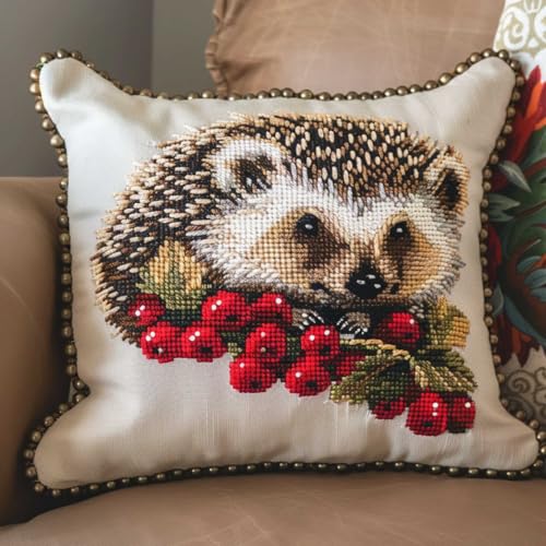 RKFLGEW Knüpfkissen-Set Mit Igel-Tiermotiv,Knüpfsets Für Anfänger,Handgefertigt,Handarbeit,Diy,Dekokissen,Basteln,Heimdekoration 43x43cm RKFLGEW Knüpfkissen-Set Mit Igel-Tiermotiv,Knüpfsets Für Anfänger,Handgefertigt,Handarbeit,Diy,Dekokissen,Basteln,Heimdekoration 43x43cm von RKFLGEW