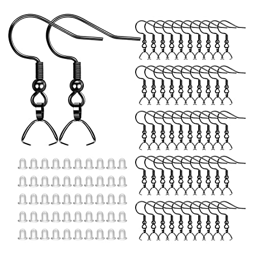 100 Stück Ohrringhaken, Ohrdraht, Schnalle, Schmuckherstellung, Anhänger, Ohrstecker, Fischhaken, Ohrring 100 Stück Ohrringhaken, Ohrdraht, Schnalle, Schmuckherstellung, Anhänger, Ohrstecker, Fischhaken, Ohrring von RKJRTK