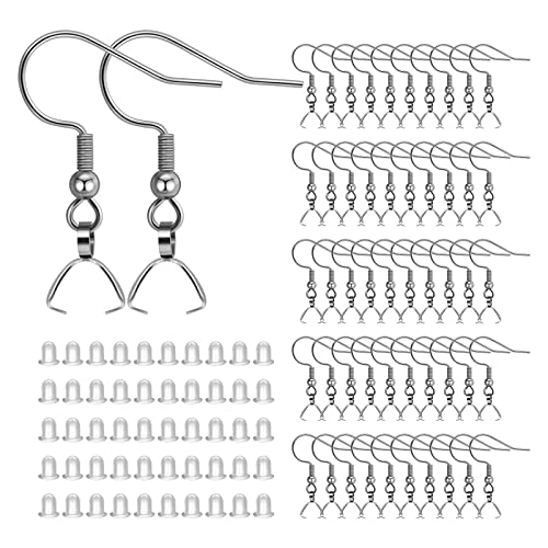 100 Stück Ohrringhaken, Ohrdraht, Schnalle, Schmuckherstellung, Anhänger, Ohrstecker, Fischhaken, Ohrring 100 Stück Ohrringhaken, Ohrdraht, Schnalle, Schmuckherstellung, Anhänger, Ohrstecker, Fischhaken, Ohrring von RKJRTK