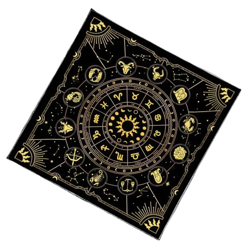 RKJRTK Divinations Tischdecke Konstellationen Astrologie Tarotkarte Tischdecke Altars Stoff Givinationen Brettspiel Accessoire RKJRTK Divinations Tischdecke Konstellationen Astrologie Tarotkarte Tischdecke Altars Stoff Givinationen Brettspiel Accessoire von RKJRTK