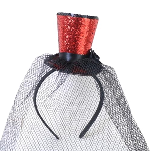 RKJRTK Kinder-Haarreif mit Zylinderhut für Halloween, Weihnachten, Neujahr, Brautparty, 1920er Jahre, Tophat-Stirnband RKJRTK Kinder-Haarreif mit Zylinderhut für Halloween, Weihnachten, Neujahr, Brautparty, 1920er Jahre, Tophat-Stirnband von RKJRTK