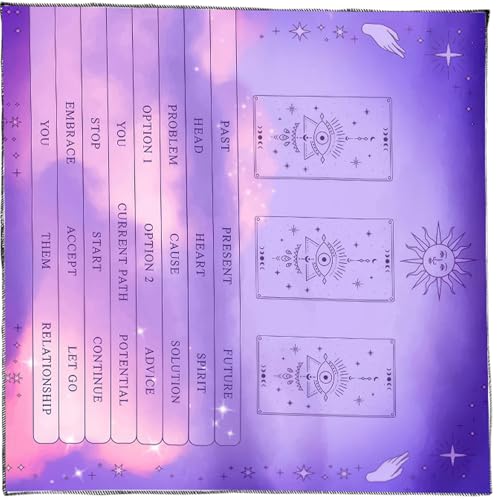 Reading Card Astrologys Tischdecke Tarots Göttliche Tischdecke Altars Stoff Gottesbrettspielzubehör Reading Card Astrologys Tischdecke Tarots Göttliche Tischdecke Altars Stoff Gottesbrettspielzubehör von RKJRTK