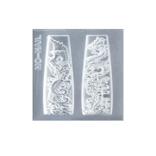 Silikonnägelkunstform Drache Jahr Thema Nagelform Dekorationen Eleganter Schmuck Werkzeuge Handgefertigte Schnitzformen Silikonnägelkunstform Drache Jahr Thema Nagelform Dekorationen Eleganter Schmuck Werkzeuge Handgefertigte Schnitzformen von RKJRTK