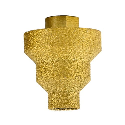 Stufenbohrer, Diamantpartikel, Stufenbohrer, 20–35–50 mm, für Metall, Holz und Kegelbohrer, Lochöffner von RKJRTK
