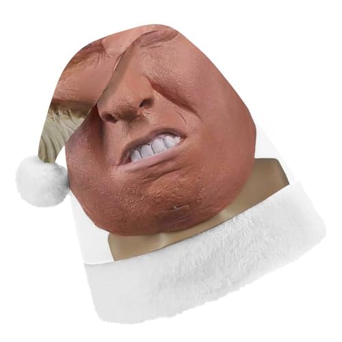 RKJVB Nikolausmütze für Damen und Herren, Weihnachtsmütze für Damen, Herren, Weihnachtsmütze, Partymütze, Strumpfmütze, Totenkopfmütze, Erwachsene RKJVB Nikolausmütze für Damen und Herren, Weihnachtsmütze für Damen, Herren, Weihnachtsmütze, Partymütze, Strumpfmütze, Totenkopfmütze, Erwachsene von RKJVB