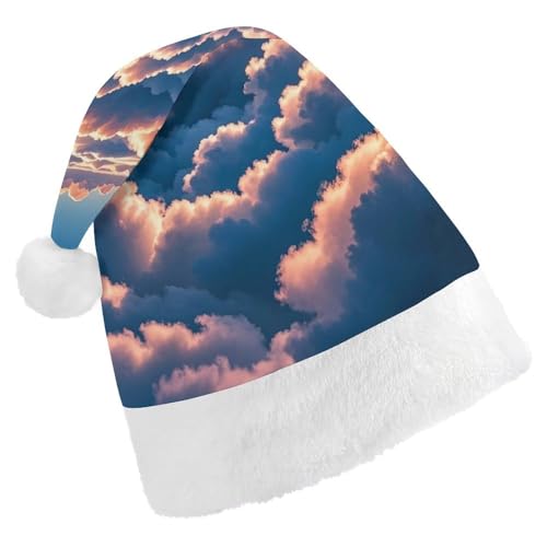 RKJVB On Top of The Cloud Weihnachtsmütze für Damen und Herren, Weihnachtsmütze, Weihnachtsfeier, Strumpfmütze, Totenkopfmütze, Größe S RKJVB On Top of The Cloud Weihnachtsmütze für Damen und Herren, Weihnachtsmütze, Weihnachtsfeier, Strumpfmütze, Totenkopfmütze, Größe S von RKJVB
