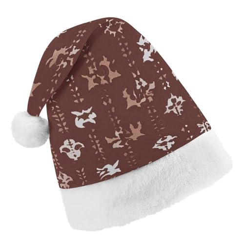 RKJVB Southwest Weihnachtsmannmütze aus Rindsleder, für Damen und Herren, Weihnachtsmütze, Weihnachtsmütze, Partyhut, Strumpfmütze, Totenkopfmütze, Größe S RKJVB Southwest Weihnachtsmannmütze aus Rindsleder, für Damen und Herren, Weihnachtsmütze, Weihnachtsmütze, Partyhut, Strumpfmütze, Totenkopfmütze, Größe S von RKJVB