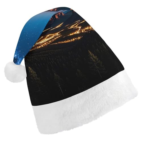 RKJVB Weihnachtsmütze im Western-Stil für Damen und Herren, Weihnachtsmütze, Weihnachtsmannmütze, Weihnachtsstrumpfmütze, Totenkopfmütze, Erwachsene RKJVB Weihnachtsmütze im Western-Stil für Damen und Herren, Weihnachtsmütze, Weihnachtsmannmütze, Weihnachtsstrumpfmütze, Totenkopfmütze, Erwachsene von RKJVB