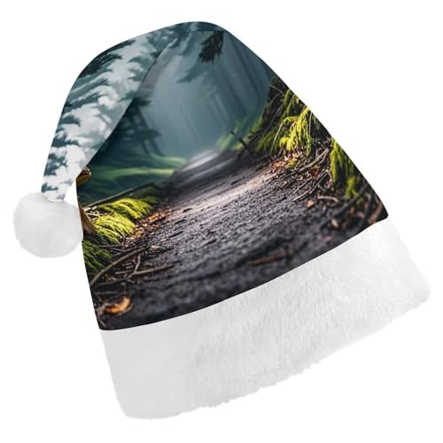 RKJVB Weihnachtsmütze mit Pilzen auf der Dunkelheit, für Damen und Herren, Weihnachtsmütze, Weihnachtsmütze, Strumpfmütze, Totenkopfmütze, Erwachsene RKJVB Weihnachtsmütze mit Pilzen auf der Dunkelheit, für Damen und Herren, Weihnachtsmütze, Weihnachtsmütze, Strumpfmütze, Totenkopfmütze, Erwachsene von RKJVB