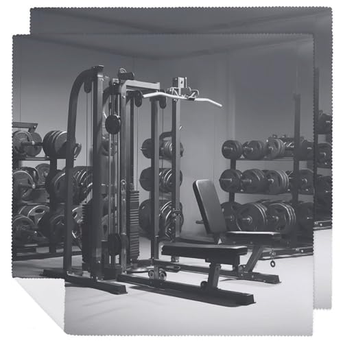 Stoffservietten, weich, saugfähig, Tischservietten, Set mit 2 Stück, langlebige Dinner-Servietten, Fitnessgeräte, wiederverwendbar, waschbar, Küchen-Tischsets für Partys, Restaurant, Mittagessen Stoffservietten, weich, saugfähig, Tischservietten, Set mit 2 Stück, langlebige Dinner-Servietten, Fitnessgeräte, wiederverwendbar, waschbar, Küchen-Tischsets für Partys, Restaurant, Mittagessen von RKJVB