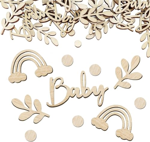 RKMYTR 100 Stück Holz-Konfetti Babyparty Tischdekorationen Babyparty Dekoration für Jungen Mädchen Geschlecht Offenbarung Party Dekor RKMYTR 100 Stück Holz-Konfetti Babyparty Tischdekorationen Babyparty Dekoration für Jungen Mädchen Geschlecht Offenbarung Party Dekor von RKMYTR