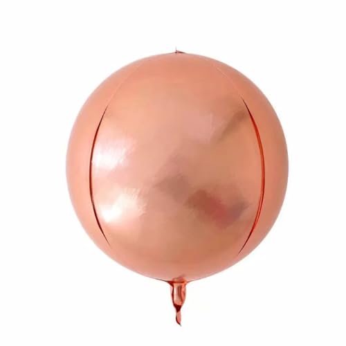 RKMYTR 6 runde Folienballons in Rotgold, 55,9 cm, riesige 4D-Goldrosenballons für Geburtstag, Hochzeit, Abschlussfeier, Abschlussball, Party-Dekorationen RKMYTR 6 runde Folienballons in Rotgold, 55,9 cm, riesige 4D-Goldrosenballons für Geburtstag, Hochzeit, Abschlussfeier, Abschlussball, Party-Dekorationen von RKMYTR