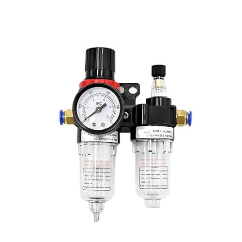 RLZQSGOT AFC2000 Filter for Kompressor Öl Wasser Separator Regler Falle for Luft Druck reduzierung Ventil mit Spray Gun(20 pcs,AFC2000+PC8-02x2) von RLZQSGOT