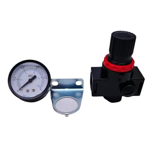 RLZQSGOT BR2000 BR3000 BR4000 Pneumatische Mini Anpassung Luft Kompressor Luft Regler Filter Druckregler Schalter/Reduktion Ventil(BR-2000) von RLZQSGOT