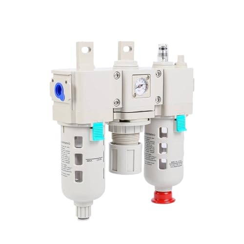 RLZQSGOT Dreifach-Luftquellenbehandlung Pneumatischer Druckregelfilter EAC2000-02-ES 3000-03/4000-04ES Öl-Wasser-Abscheider(EAC2000-2-E-P3-S) von RLZQSGOT