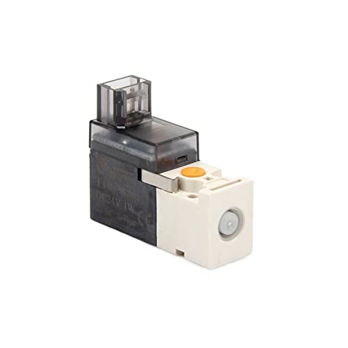 RLZQSGOT Hält hohen Drücken und extremen Temperaturen Stand. Hochfrequenz-Miniatur-Magnetventil SMC Typ 3/2-Wege NC Pneumatisches Luftventil Strickmaschine Sockenmaschine(Ac110v,T101-BL) von RLZQSGOT