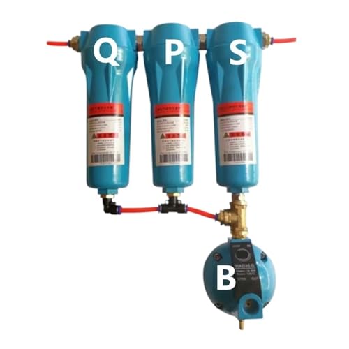 RLZQSGOT Öl-Luft-Kompressor-Wasserabscheider 015 Hocheffizienter industrieller Druckluft-Präzisionsfilter-Trockner 015QPSC(Set B) von RLZQSGOT