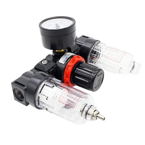 RLZQSGOT Pneumatischer AC2000 1/4 Zoll mit Kupferkartusche Manueller Ablass Manometer Luftfilter Regler Öler RLZQSGOT Pneumatischer AC2000 1/4 Zoll mit Kupferkartusche Manueller Ablass Manometer Luftfilter Regler Öler von RLZQSGOT