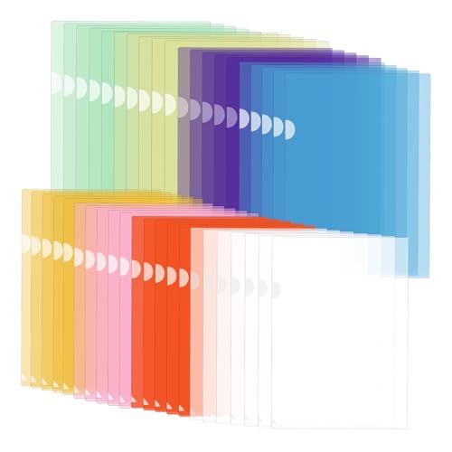 42 Stück Klarsichthüllen A4 seitlich offen – Bunte Dokumententasche in 8 Farben, glasklar, Dokumentenmappe A4 zur sicheren und ordentlichen Aufbewahrung von Dokumenten und Papieren. 42 Stück Klarsichthüllen A4 seitlich offen – Bunte Dokumententasche in 8 Farben, glasklar, Dokumentenmappe A4 zur sicheren und ordentlichen Aufbewahrung von Dokumenten und Papieren. von RMIVEGLIA