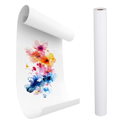 Papierrolle Malen Kinder, 44 cm x 15 m, weiße Malpapier Kinder, vielseitige Malrolle für Kinder, recyceltes Flipchart Papier & Plakatpapier, ideal für Zeichnen, Skizzieren, Basteln & Schule. Papierrolle Malen Kinder, 44 cm x 15 m, weiße Malpapier Kinder, vielseitige Malrolle für Kinder, recyceltes Flipchart Papier & Plakatpapier, ideal für Zeichnen, Skizzieren, Basteln & Schule. von RMIVEGLIA
