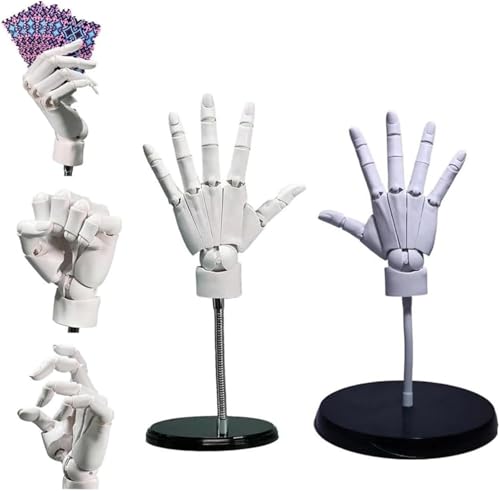Handmodell, 1:1 flexibles linkes und rechtes Handmodell, verstellbares Künstlerhandmodell, bewegliche Schaufensterpuppenhand, lebendiges Handmodell einer Gliederpuppe, for Schreibtischdekoration, Skiz Handmodell, 1:1 flexibles linkes und rechtes Handmodell, verstellbares Künstlerhandmodell, bewegliche Schaufensterpuppenhand, lebendiges Handmodell einer Gliederpuppe, for Schreibtischdekoration, Skiz von RMJEZTQD