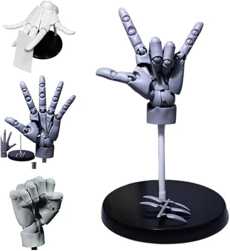 Handmodell, 1:1 flexibles linkes und rechtes Handmodell, verstellbares Künstlerhandmodell, bewegliche Schaufensterpuppenhand, lebendiges Handmodell einer Gliederpuppe, for Schreibtischdekoration, Skiz Handmodell, 1:1 flexibles linkes und rechtes Handmodell, verstellbares Künstlerhandmodell, bewegliche Schaufensterpuppenhand, lebendiges Handmodell einer Gliederpuppe, for Schreibtischdekoration, Skiz von RMJEZTQD