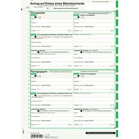 10 RNK-Verlag Mahnbescheid für maschinelle Bearbeitung Formulare 705L/10 von RNK-Verlag
