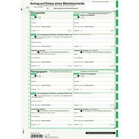 10 RNK-Verlag Mahnbescheid für maschinelle Bearbeitung Formulare 705L/10 für Laserdrucker von RNK-Verlag