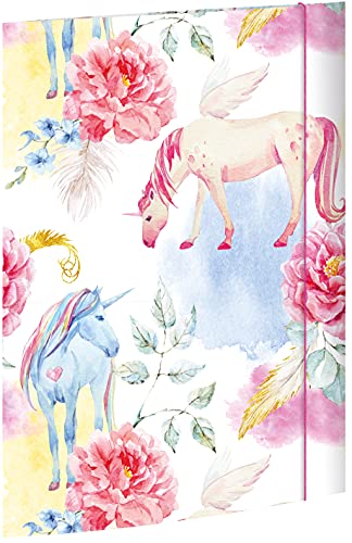 RNKVERLAG 45327 - Zeichenmappe Einhorn 310 x 440 mm DIN A3, mit Gummizugverschluss, 1 Stück RNKVERLAG 45327 - Zeichenmappe Einhorn 310 x 440 mm DIN A3, mit Gummizugverschluss, 1 Stück von RNKVERLAG