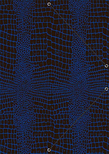 RNKVERLAG 46203 - Elegante Konferenz- und Ordnungsmappe „Grace Sea Blue“, 340 x 245 mm, für DIN A4, 9 Fächer, 1 Stück von RNKVERLAG