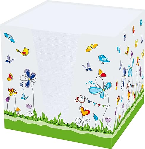 RNKVERLAG 46478 - Notizklotz Schmetterlinge mit 900 Blatt, 92 x 92 x 92 mm, 1 Stück RNKVERLAG 46478 - Notizklotz Schmetterlinge mit 900 Blatt, 92 x 92 x 92 mm, 1 Stück von RNKVERLAG