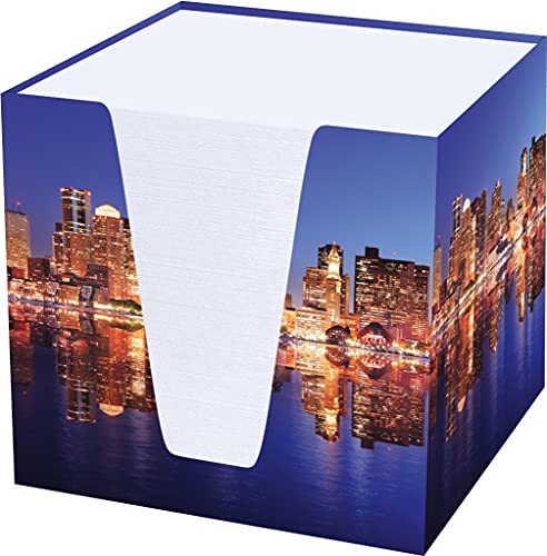RNKVERLAG 46546 - Notizklotz Skyline mit 900 Blatt, 92 x 92 x 92 mm, 1 Stück RNKVERLAG 46546 - Notizklotz Skyline mit 900 Blatt, 92 x 92 x 92 mm, 1 Stück von RNKVERLAG