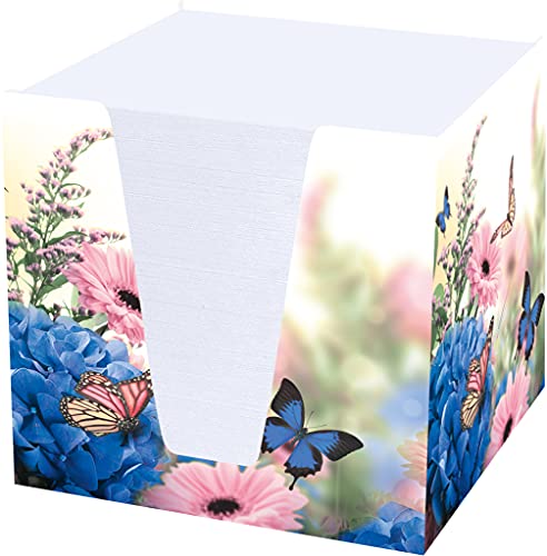 RNKVERLAG 46735 - Notizklotz Hortensien mit 900 Blatt, 92 x 92 x 92 mm, 1 Stück RNKVERLAG 46735 - Notizklotz Hortensien mit 900 Blatt, 92 x 92 x 92 mm, 1 Stück von RNKVERLAG