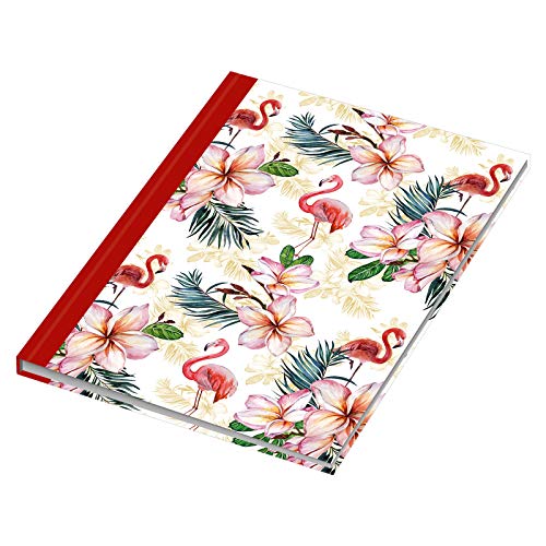 RNKVERLAG 46750 - Kladde / Notizbuch „Flamingo rot“, dotted, DIN A5, 96 Blatt, 70 g/m², 1 Stück RNKVERLAG 46750 - Kladde / Notizbuch „Flamingo rot“, dotted, DIN A5, 96 Blatt, 70 g/m², 1 Stück von RNKVERLAG