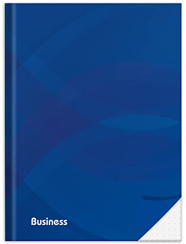 RNK 46757 - Notizbuch „Business blau“ in DIN A5 dotted, mit 96 Blatt 70 g/m², 1 Stück von RNK
