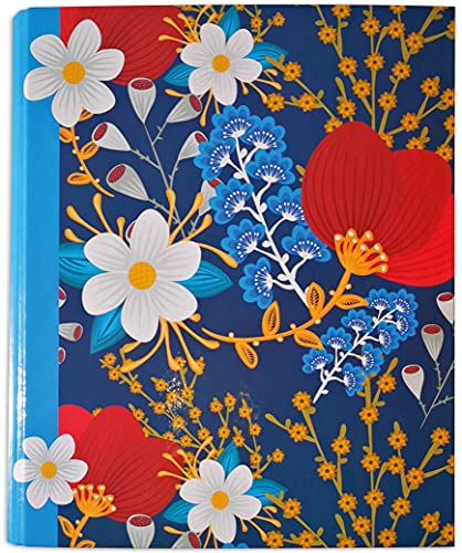 RNKVERLAG 46778 - Ringbuch „Blumen“, mit Register A-Z, für DIN A5, 4 Ring-Mechanik, 1 Stück RNKVERLAG 46778 - Ringbuch „Blumen“, mit Register A-Z, für DIN A5, 4 Ring-Mechanik, 1 Stück von RNKVERLAG