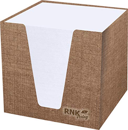RNKVERLAG 46783 - Notizklotz Eco mit 900 Blatt, 92 x 92 x 92 mm, 1 Stück von RNKVERLAG