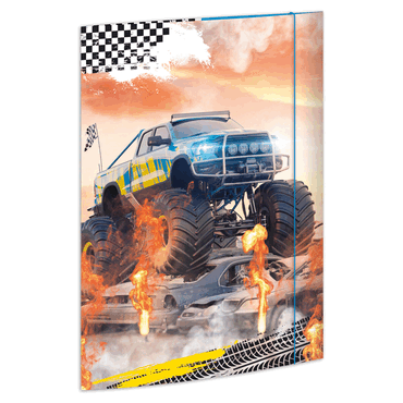 RNK Verlag Gummizugmappe - A3 Monster Truck. von RNK Verlag
