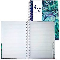 RNK-Verlag Notizbuch mit ABC Register Blossom DIN A5 liniert, mehrfarbig Hardcover 96 Seiten RNK-Verlag Notizbuch mit ABC Register Blossom DIN A5 liniert, mehrfarbig Hardcover 96 Seiten von RNK-Verlag
