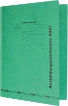 RNK Verlag Schnellhefter fr Berichtsblocks, leer - 230 x 310 mm, grn, von RNK - Verlag