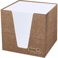 RNK-Verlag Zettelbox Eco weiß inkl. ca. 900 Notizzettel weiß von RNK-Verlag